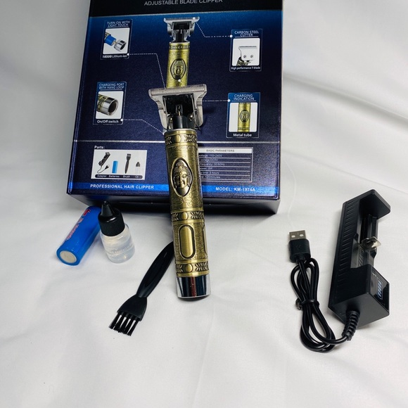 kemei 1974a metal pro t-outliner hair clipper - Picture 7 of 12